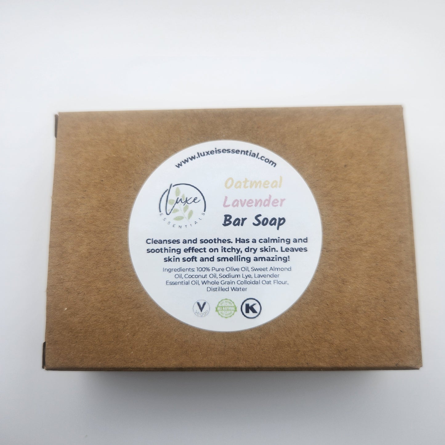 Oatmeal Lavender Bar Soap