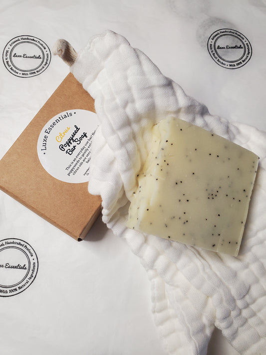 Citrus Poppyseed Bar Soap