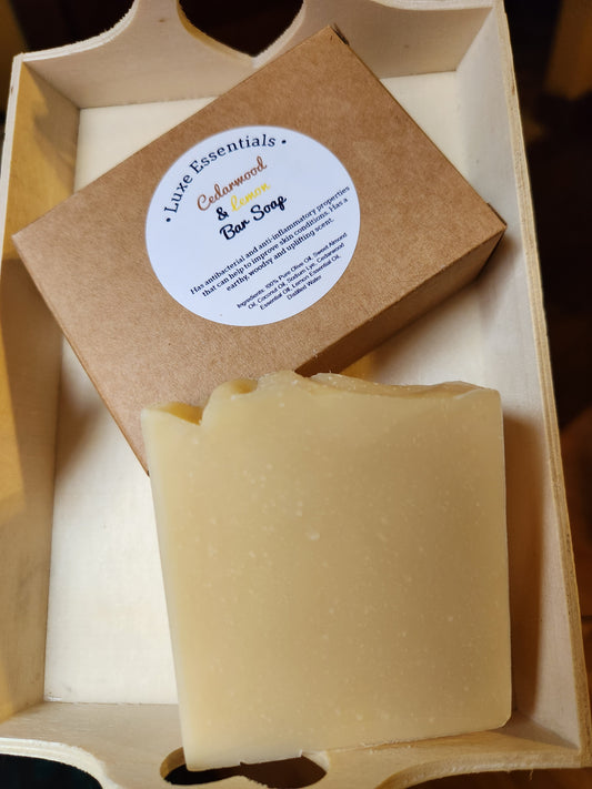 Cedarwood & Lemon Bar Soap
