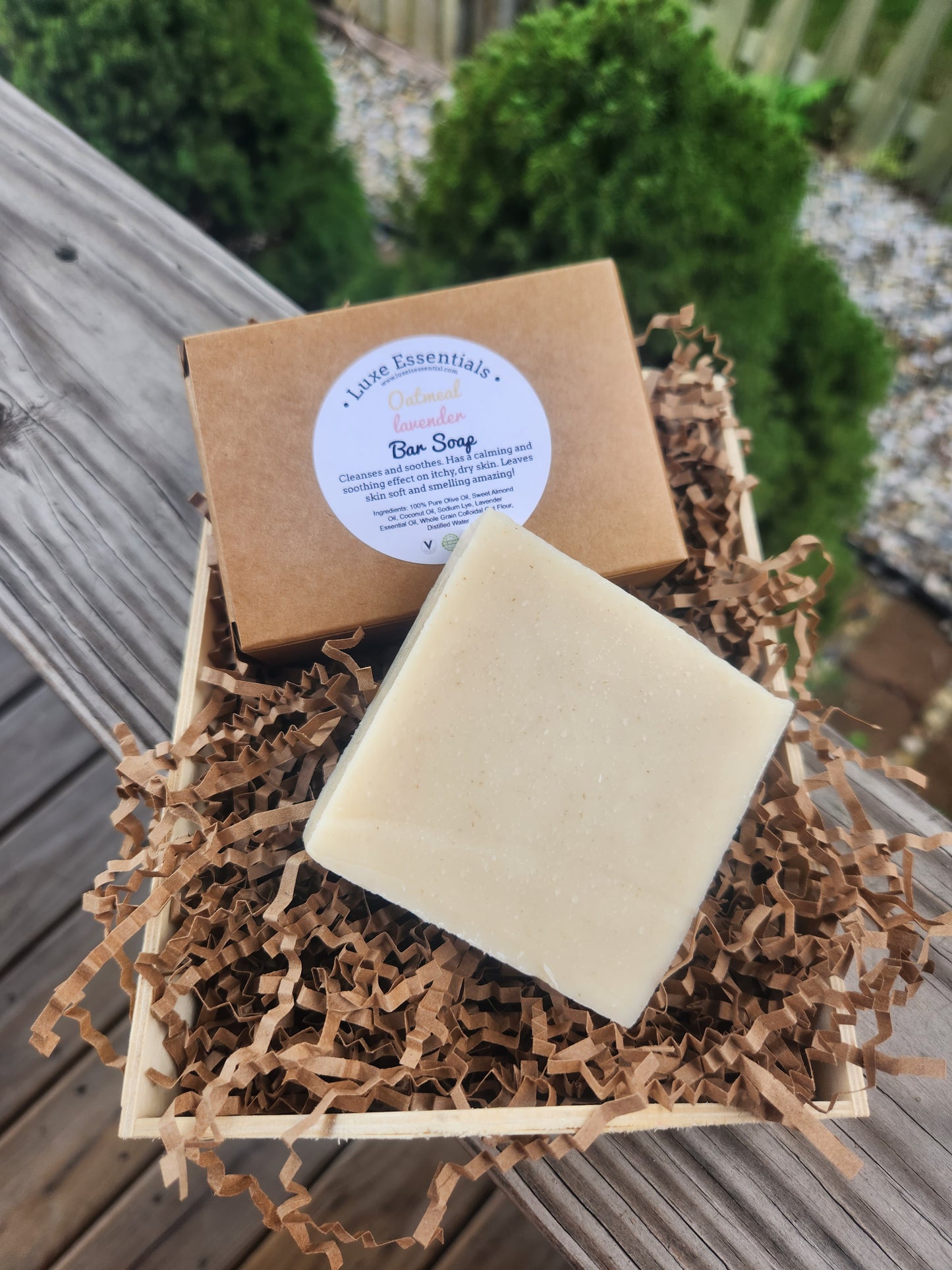 Oatmeal Lavender Bar Soap