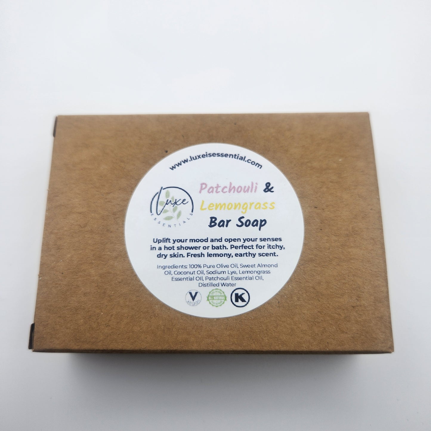 Patchouli & Lemongrass Bar Soap